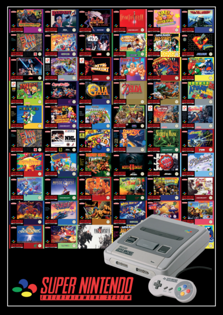 SNES Poster – A3