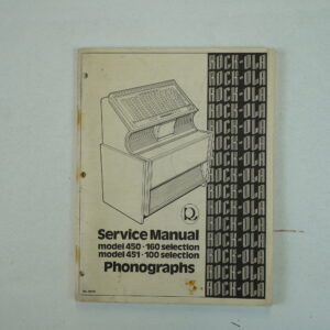 Rock-Ola Service Manual  450-451