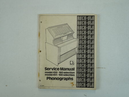 Rock-Ola Service Manual  450-451