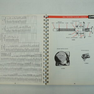 Gottlieb 1976 Parts Catalog