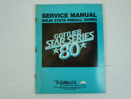 Gottlieb Star 80 Service Manual (1)