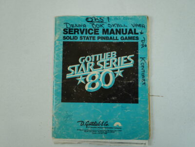 Gottlieb Star 80 Service Manual (4)